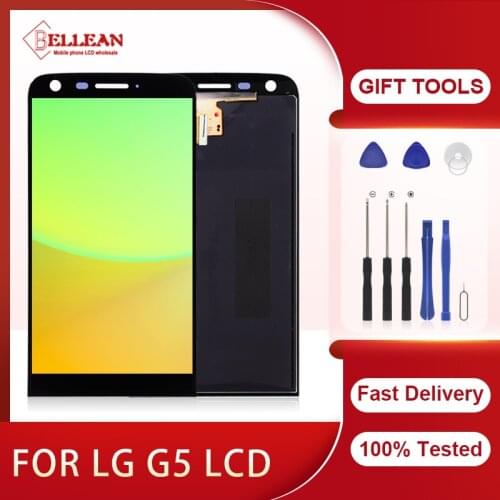 Dinamico Promotion 5.3inch H850 Display For LG G5 LCD With Touch Screen Digitizer Assembly H820 LS992 H840 Lcd With Middle Frame