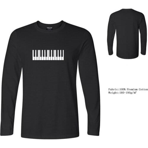 TARCHIA 2021 Brand Cotton Men T-shirts Classical Long Sleeve O-Neck Print Slim Basic Tshirt Casual Fitness Men T Shirts