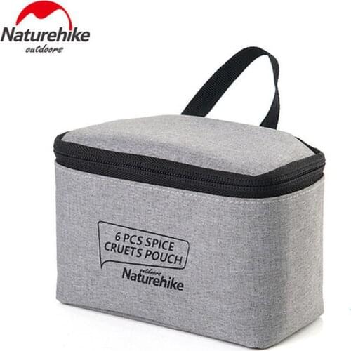 Naturehike Outdoor Anti-Splashing Small Picnic Supplies Seasoning Pot Seasoning Box Combination-Convenient Seasoning Bottle Set