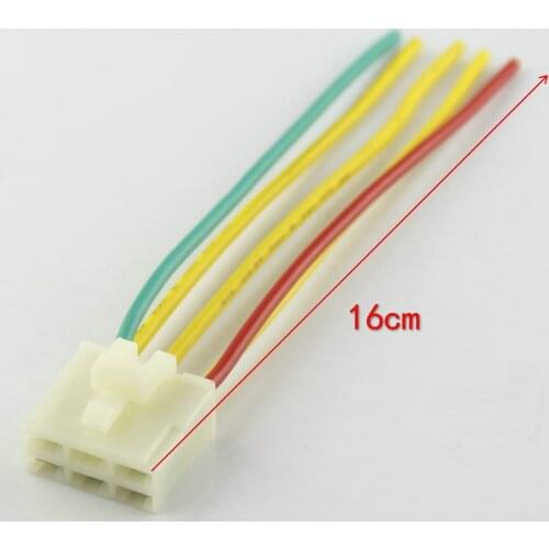 Voltage Regulator Rectifier connector with wires for YAMAHA T90 XC125E YB125SPD YBR125ED WR125 YP250A XJR400 XJ600S 4HM-81960-01