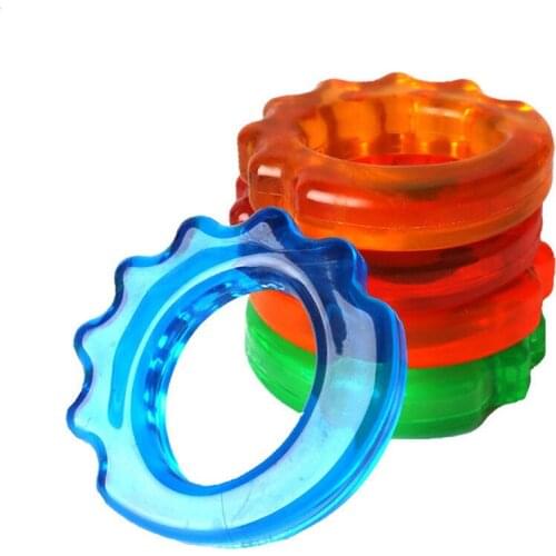 Finger Grip PVC Adult Gym Expander Gripper Grip Hand Ring Exercises Muscle Power Training Ring Fitness Equipments