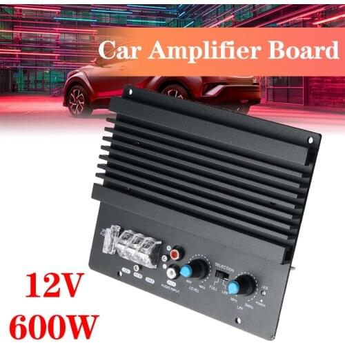 12V 600W Subwoofers Car Power Amplifier Board High-power Subwoofer Power Amplifier Car Audio Power High Power Car Audio Parts