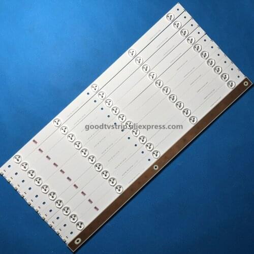 LED strip 5leds For Hisense 50'' TV SVH500A24 HD500DF-B53 HD500DF-B54 RSAG7.820.6660 50H5GB 50H5C 50H4C 50H4CA