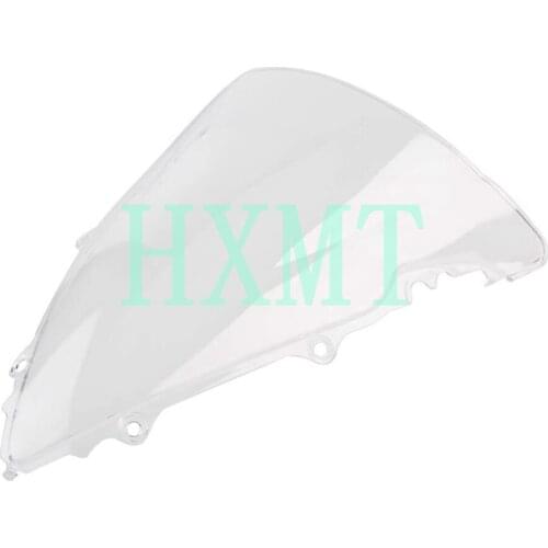 For Yamaha YZF 600 R6 2003 2004 2005 White motorcycle Windshield WindScreen screen Double Bubble 03 04 05 YZF-R6