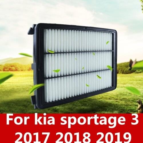 Air filter air filter grid accessories modified air filter decoration car Accessories For kia sportage 3 2017 2018 2019