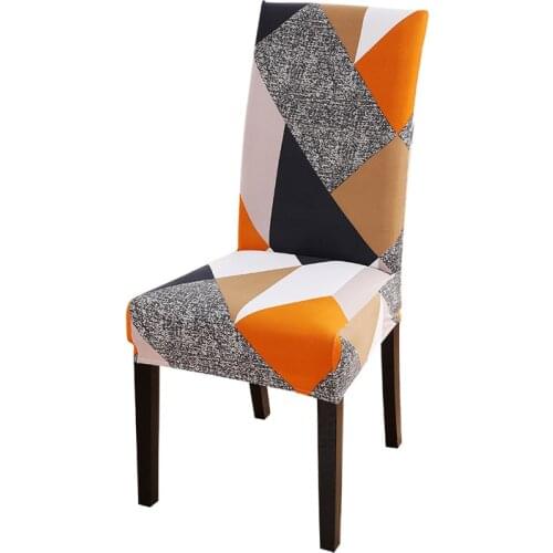 1/2/4/6 Pcs Chair Covers Spandex Color Desk Seat Protector Seat Slipcovers for Hotel Banquet Wedding Universal Size