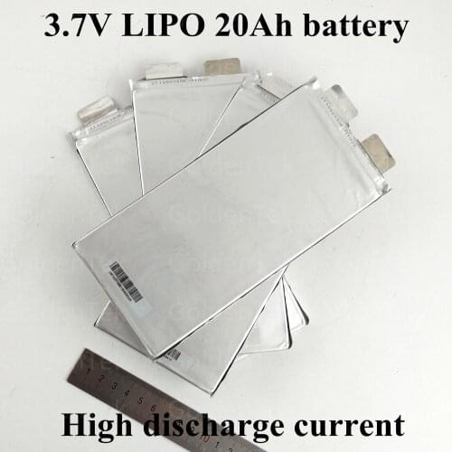 7pcs 3.7v 20Ah lithium battery 3.8v lipo battery for diy battery pack 3.7v bateria litio 24v 20ah power ebike Not lifepo4 20ah