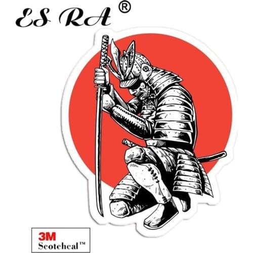 3M Car Stickers Laptop Sticker Japanese Samurai Laptop Decals Vinyl Pegatinas Matt Waterproof Skateboard Journal Window Decorate