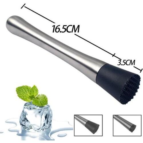 Stainless Steel Cocktail Whiske Muddler Bar Mixer Barware For DIY Drink Mojito Cocktail TALL MUDDLER Infusion Mixology Flair Bar