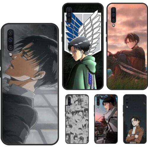 Levi Ackerman Case For Samsung A32 A12 A42 A52 A72 A31 A51 A71 A20e A21S A02 A10 A30S A40 A50 A70 Coque