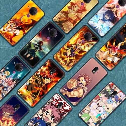 Fairy Tail Phone Cover for Nokia 2.2 3.2 2.3 4.2 7.2 1.3 5.3 2.4 3.4 C3 1.4 5.4 C10 C20 G10 G20 X10 X20 Case Shell