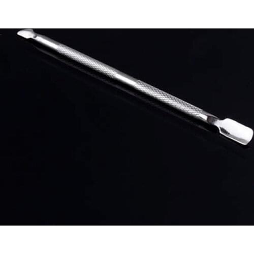 Stainless Steel Cuticle Pusher Spoon Remover Manicure Pedicure Nail Pusher Cuticle Remover