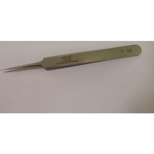 China 5A for hairsprings puntas largas.extra finsa para espirales Tweezers for Watch tool