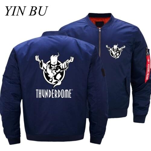 Boys Thunderdome Hardcore Techno And Gabber Jacket Men Casacas Para Pilot 5XL Hombre Streetwear Bomber Jackets Coats