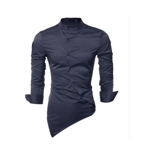 New style pure mens long sleeved shirt size M--XXL