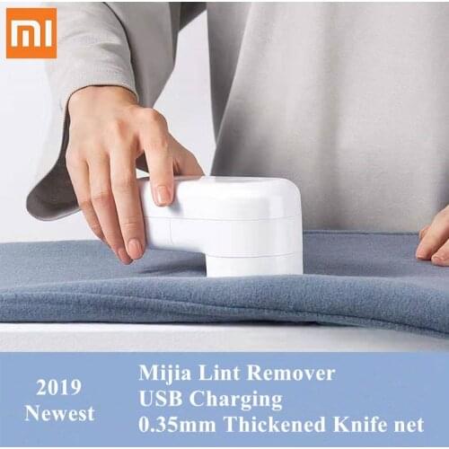 NEW Xiaomi Mijia Mini USB Lint Remover 0.35mm Micro Arc Shaving Mesh Fuzz Trimmer 1300mAh Electric Clothes Sweater Fabric Shaver