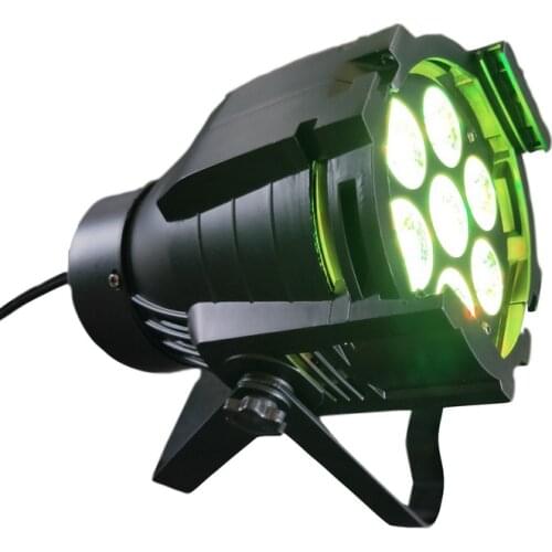 LED full-color par light 7 4 in 1 waterproof par light high-power colorful background surface light LED par light