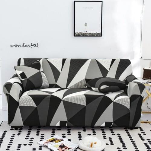 Spandex sofa protector sofa covers for living room elastic stretch slipcover sectional corner sofa covers 1/2/3/4-seater