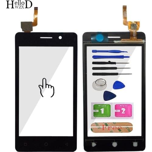 Mobile 4.0'' Touch Screen Glass For Inoi 1 Lite Digitizer Panel Front Glass Lens Sensor TouchScreen Tools 3M Glue