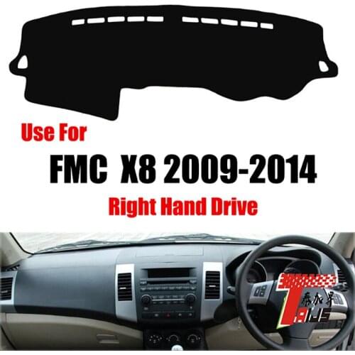 TAIJS Factory Casual Simple Sport Polyester Fibre Car Dashboard Cover For JMC X8 2009 2010 2011 2012 2013 2014 Right Hand drive