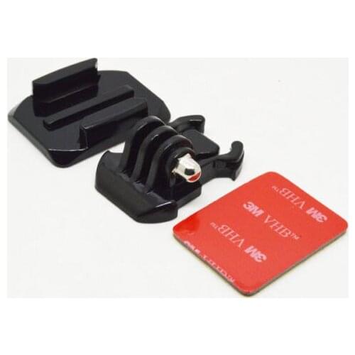 Universal Smooth Curved Surface Flat Mount Stand Kit for Gopro Hero3 / Hero2 / Hero-Black + Red