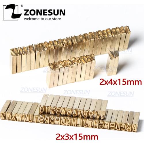 ZONESUN DY-8 Letter Set Number Set Lt-50d Letter Set LT-50d Number Set MT-50 Number Letter For Code Printing Machine