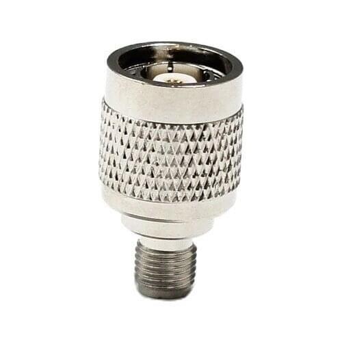 1PC wifi adapter RP-TNC Male Plug to SMA Female Jack RF Coax convertor Straight Nickelplated NEW wholesale