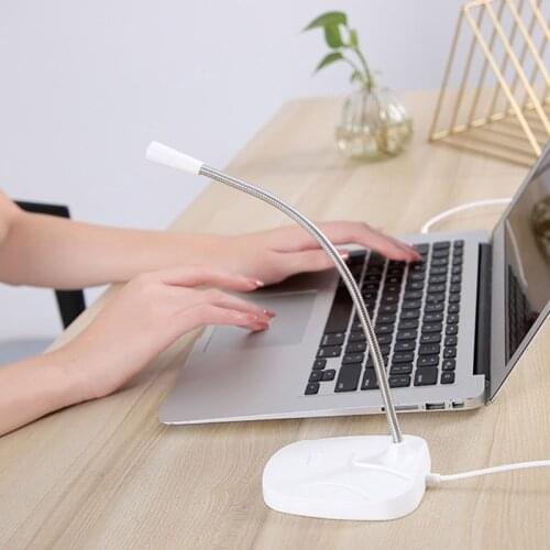 2020 New Omnidirectional Microphone High Sensitivity USB Mic for Desktop PC/Laptop/Computer/Notebook Accessories High Quality