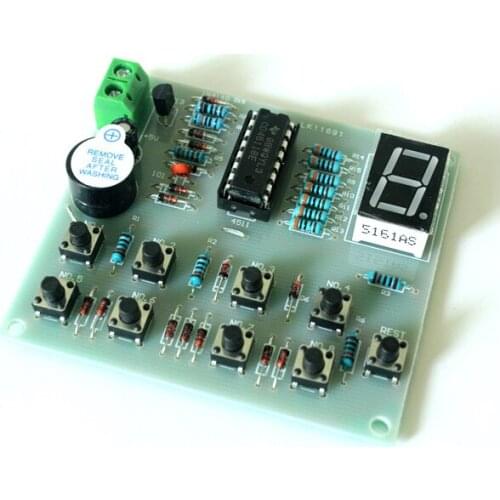 CD4511 8-Way Digital Display Answerer Kit Skills Competition Training DIY Parts