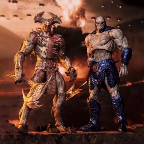 For July Selling Full Set Toys McFarlane Lord of Darkness The Strongest New God Uncle Dark /Steppen Wolf 10"Action Figure Model