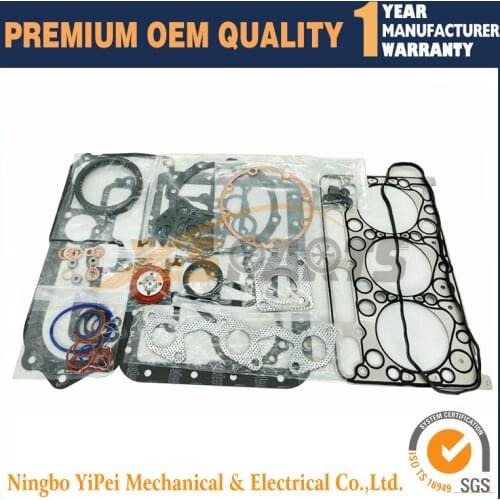 For Kubota D1803 Overhual gasket kit with Head gasket KL34H KL315 Tractors D1803-M diesel engine