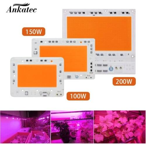 Led cob full spectrum, COB CHIP, 100W,150w, 200W ,AC110V,AC220V, Light module,indoor led full spectrum 380-840NM，free shipping