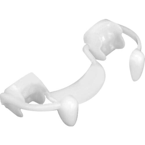 2021 Novel Halloween Retractable Silicone Vampire Denture Realistic Non-toxic Zombie Teeth Fangs Cosplay Halloween Party