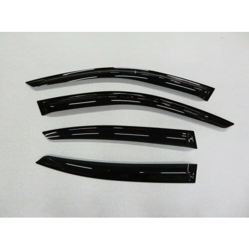Fit For Honda CRV CR-V 2007-2011 High quality Black Acrylic Window Visor Vent Sun Shade Rain Guard Door Visor 4pcs
