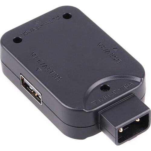 FOTGA Mini D-Tap Connector B Type to DC USB5V/DC8V Power Converter
