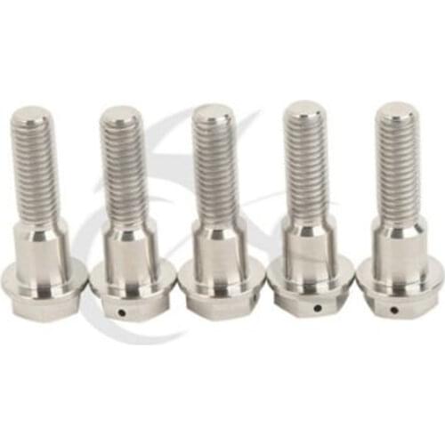 5x Titanium Front Brake Disc Rotor Bolts For Suzuki GS500 AN400 VL1500 VZ800 GSF GSX 1200 GSXR 600 750 1000 New Motorcycle