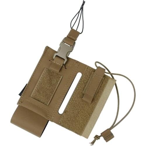 Outdoor Airsoft Tactical TMC 148/152 Radio Pouch Walkie Talkie Bag BK/RG/CB for SPC Tactical Vest