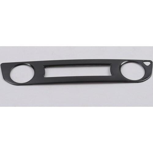 High-quality stainless steel Central control rotating frame For Kia Sportage R 2018-2020 Car styling Accessories