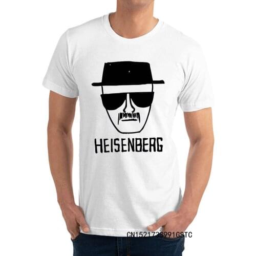 Funny Tshirts Brand Round Neck Heisenberg All Cotton Men Tops T Shirt Birthday Short Sleeve Tops Tees Top Quality