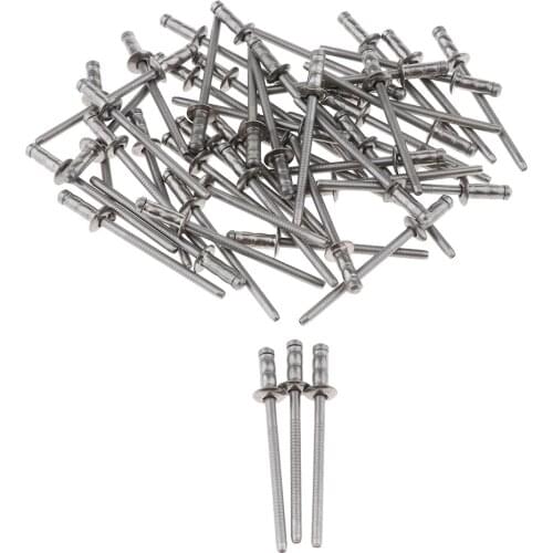 Blind Rivets Nail Decoration Rivets For Furniture Assortment Kit 3-6.4mm Heavy Duty Replacement Tackles