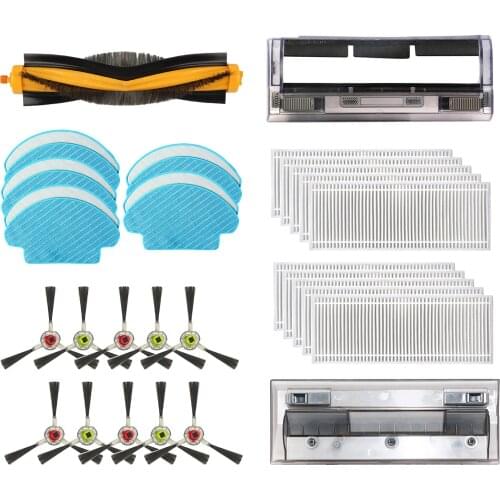 Robot Vacuum Cleaner Replacement Parts for dr92/95/97/98 Robotic Vacuum Cleaner Dust Collector Kit Accessories