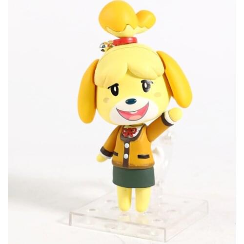 Animals New Horizons 386 Shizue Isabelle Winter Ver. PVC Action Figure Collectible Model Toy