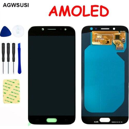AMOLD LCD For Samsung Galaxy J7 Pro 2017 LCD Screen J730 J730F J730M J730G J730Y LCD Display Touch Screen Digitizer Assembly