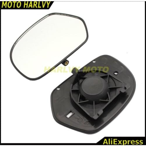 1 Pair Motorcycle Clear Rear View Side Mirror Glass case for Honda Goldwing GL1800 2001-2012 F6B 2013-2016