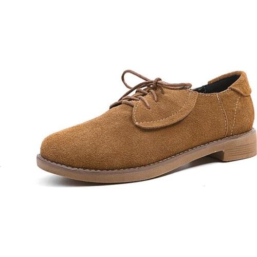 2018 documentary shoes wear leather leisure low code size 33 ties up student documentary shoes 18313-43