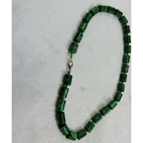 3pcs Bohemian Jewelry Natural Quartz Stone Malachite Labradorite Columns Stone Matching Necklaces Women Beaded Necklace Free