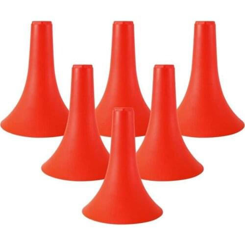 6 Pcs Training Cones, Basketball Training Cone Football Basketball Speed Agility Grab Training Marker Cones