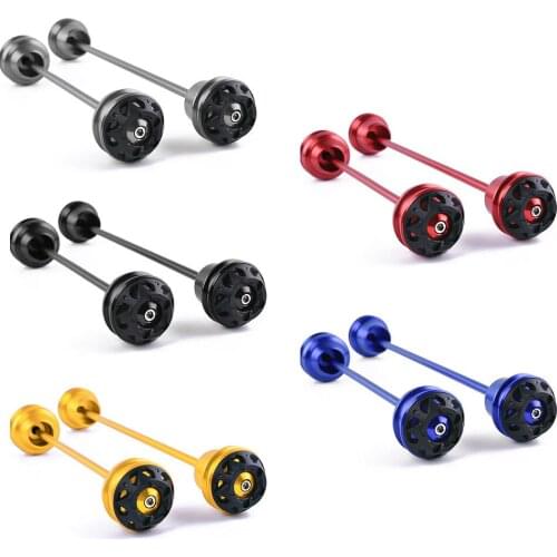 Motorcyle Accessories Front & Rear CNC Aluminum Axle Fork Wheel Sliders Protector for 2013-2020 Yamaha YZF R25 R3 YZFR3 YZFR25