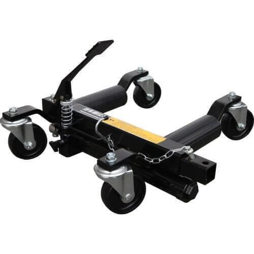 Car mobile manual hydraulic trailer car moving device obstacle removal artifact
