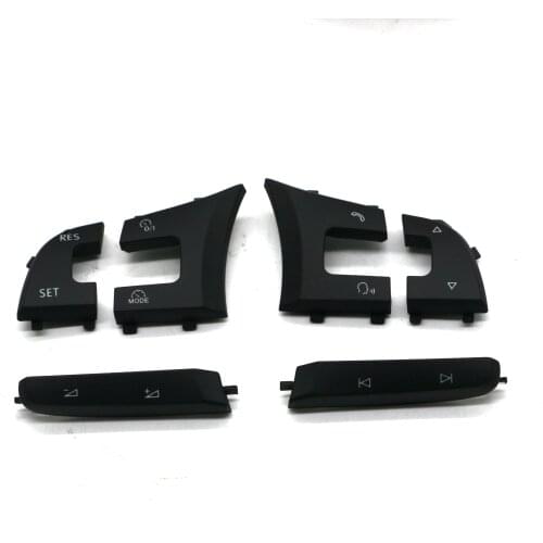 For golf 7 R GTS car steering wheel trim multi function cruise button cover volume control button cover